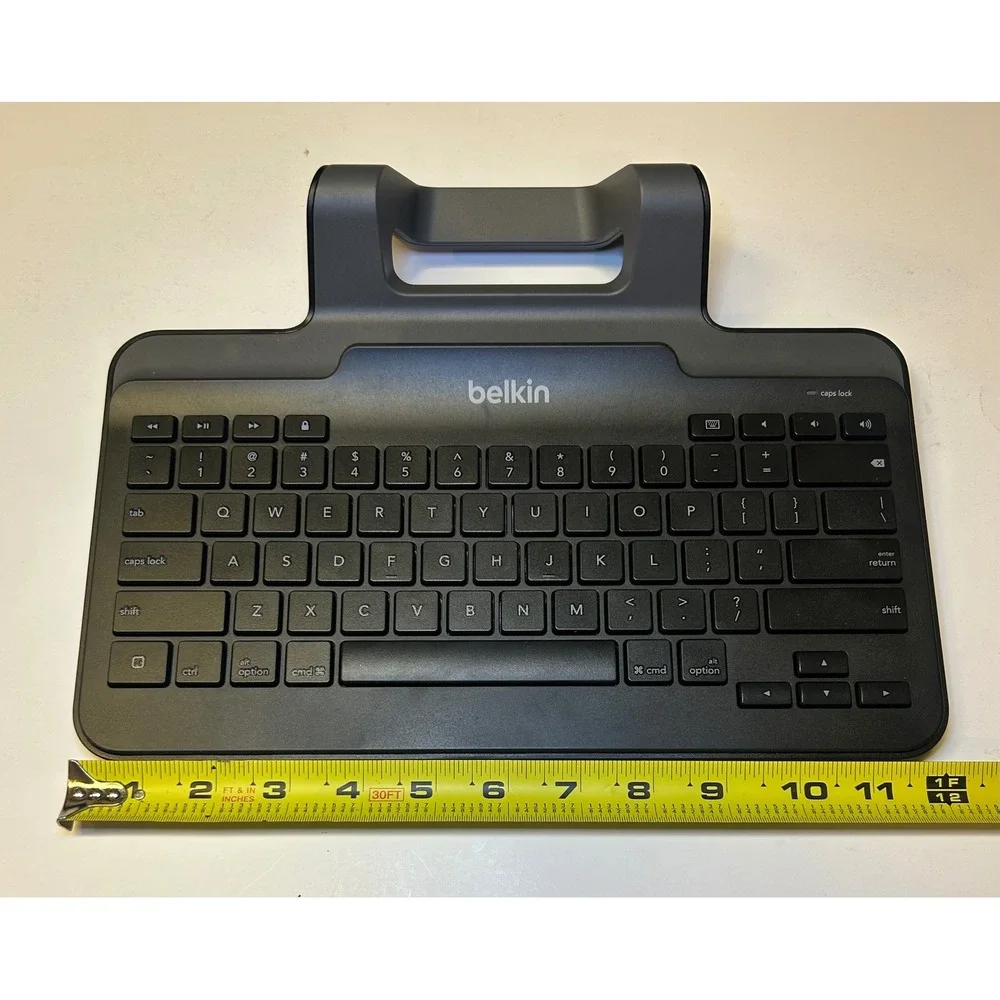 Belkin Wired Keyboard with Stand B2B130 for iPad Lightning Connector‎ Black